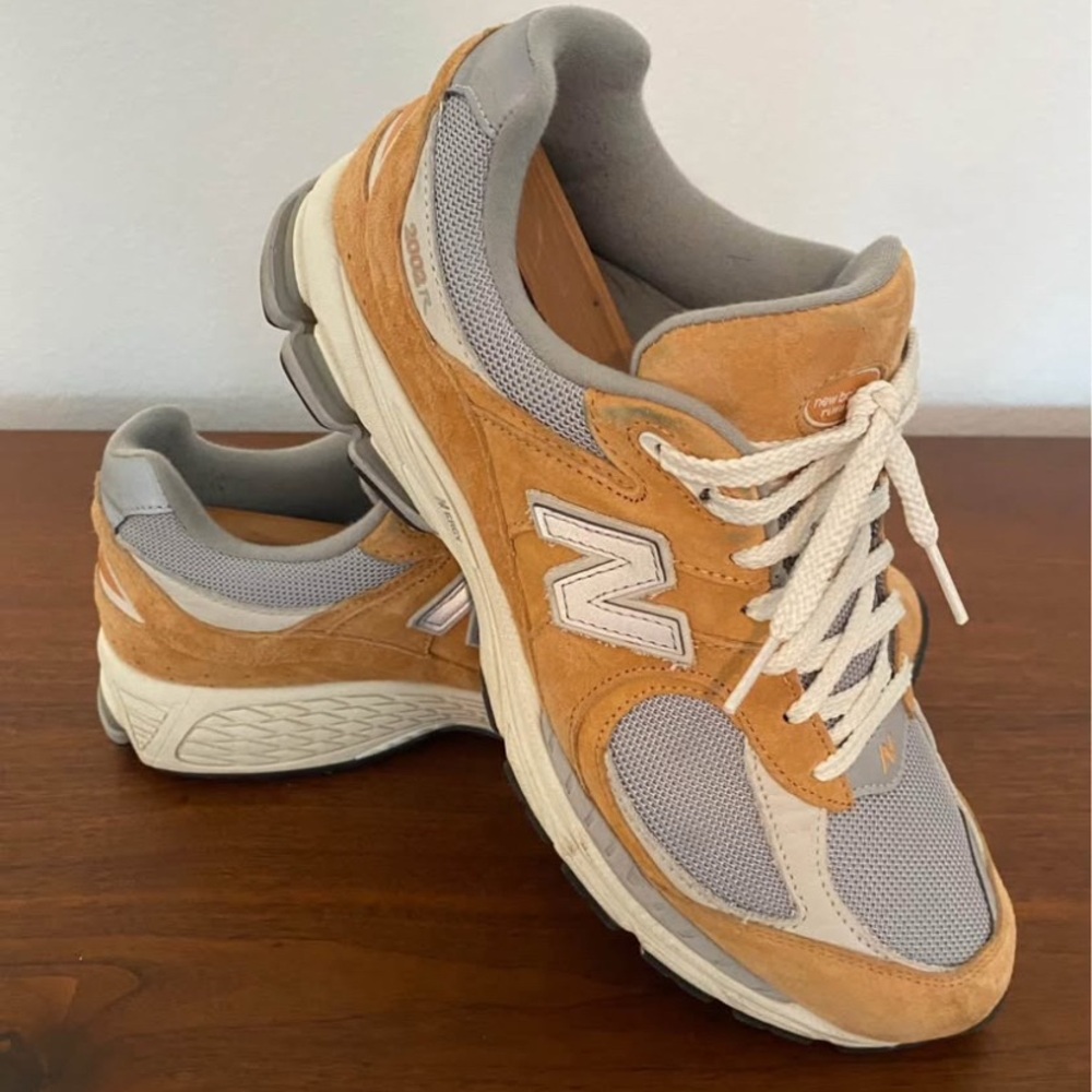 new balance 2002r mustard/cream 10.5D men